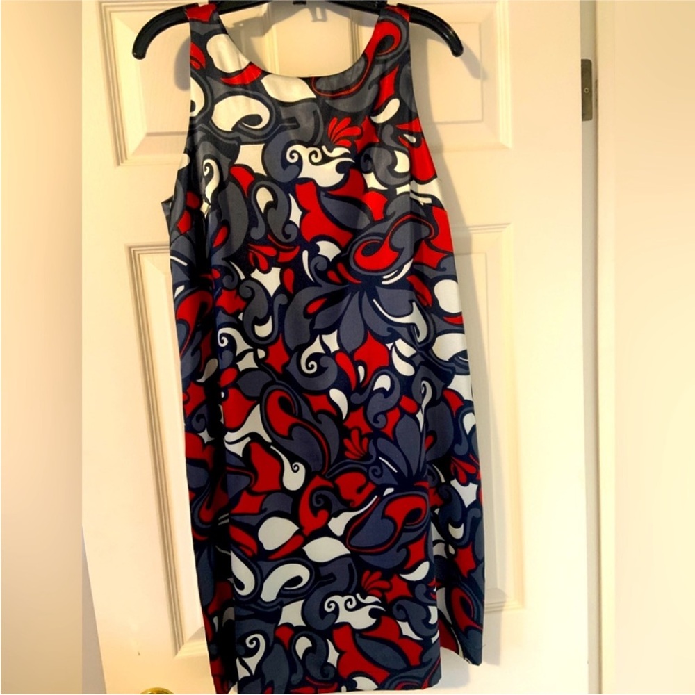 Gorgeous Satin A.X.L. Sheath dress